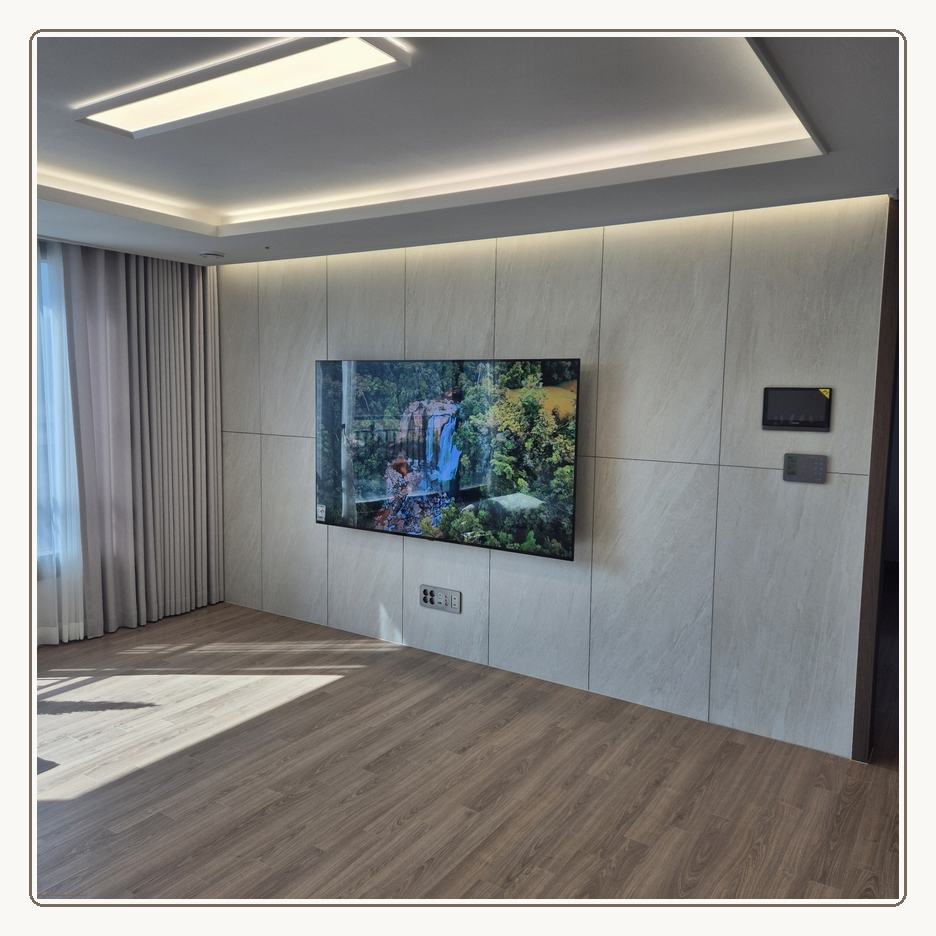 송림동 벽걸이TV